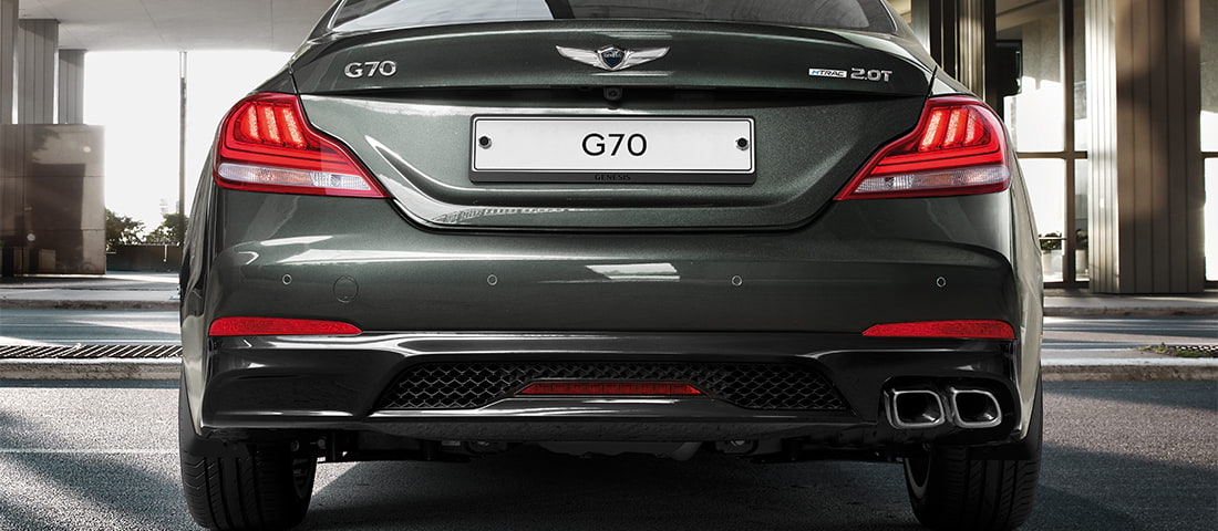GENESIS G70 Design Features - 트렁크 엔드